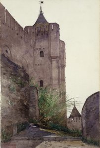 Carcassonne, 1926. af Cass Gilbert