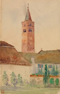 Kirketårnet, Italien, 1898.