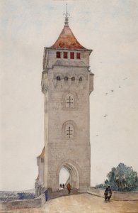 Pont Valentre, Cahors af Cass Gilbert