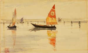 Sejlbåde (Venedig) af Cass Gilbert