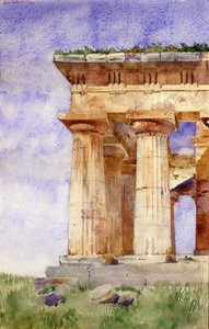 Neptuns tempel, Paestum, 1898.