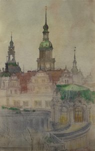 Zwinger-tårnene, Dresden af Cass Gilbert
