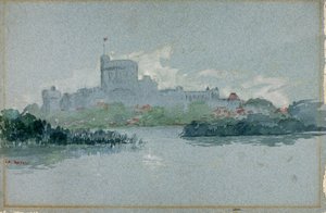 Windsor Castle, England, 1905. af Cass Gilbert