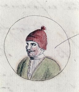 Henrik VIII, ca. 1790 (pen & blæk og wc på papir)