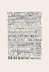 Økologisk småsten-gitter af Catalina Somolinos