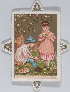 Valentin, 1876. af Catherine Greenaway