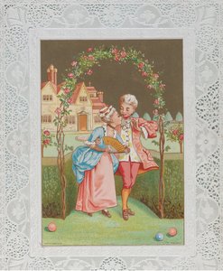 Valentine, ca. 1880. af Catherine Greenaway