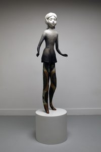 Twinkle, 2014 (oliemaling på bronze med malet bronzefod)