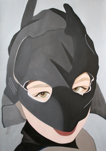 Batboy, 2003 (akryl på papir)