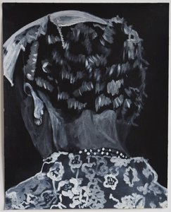 Belladonna: Ann, 2014 (olie og akryl på papir)