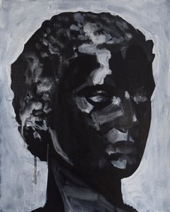 Belladonna: Marina, 2014 (olie og akryl på papir)