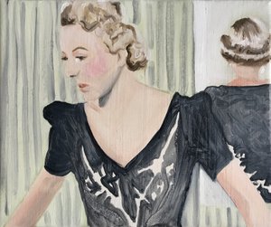 Splitting, 2017 (olie på linned)