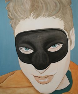 The Green Flash, 2003 (olie på linned) af Cathy Lomax