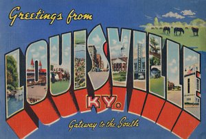 Hilsen fra Louisville Ky. - Gateway to the South, 1942