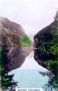 Kystscene, British Columbia, Canada, c1920