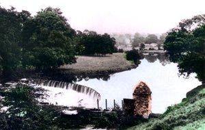 The Riddle Valley ved Clitheroe, Lancashire, 1926. af Cavenders Ltd