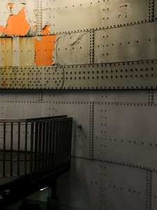 Komposition - Metro, 2019 (foto) af Cécile Jamet