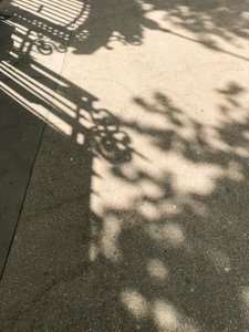 Komposition - Skygger, 2019 (foto) af Cécile Jamet