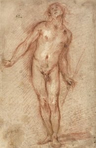 Stående mandlig nøgen, 1637-38