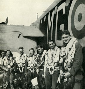 Bomberbesætninger, c1943. af Cecil Beaton