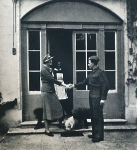 Farvel, fodmand, Held og lykke, soldat, 1941