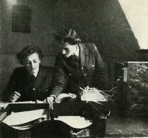 On Signals Duty, c1943. af Cecil Beaton