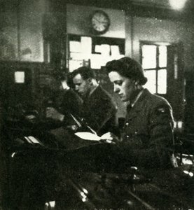 On Signals Duty, c1943. af Cecil Beaton