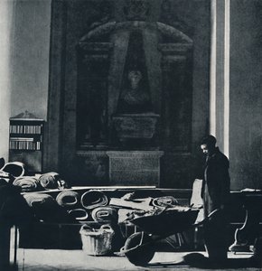 St. Mary-le-Bow efter den første blitz. Det er nu ødelagt, 1941 af Cecil Beaton