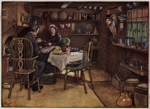 Illustration for The Pickwick Papers by Cecil Aldindani af Cecil Charles Windsor Aldin
