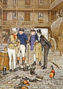 Sam på White Hart af Cecil Charles Windsor Aldin