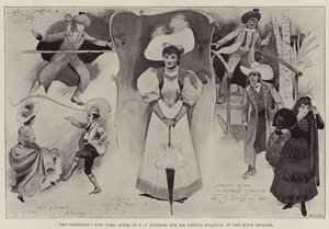 The Chieftain, New Comic Opera af F C Burnard og Sir Arthur Sullivan, på Savoy Theatre af Cecil Charles Windsor Aldin