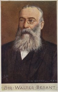 Sir Walter Besant (1836-1901), engelsk forfatter og historiker