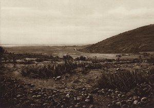 Mexico: Nær Lake Tetzcoco mellem San Isabel Tola og Guadalupe (s/h foto)