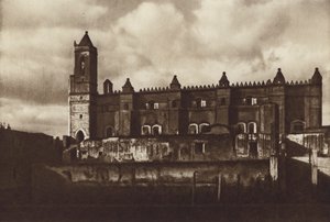 Mexico: Tepeapa, klosterruin (s/h foto)