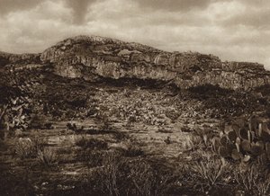 Mexico: Zacatecas, The Ruins of the Burned (B/W Photomo)
