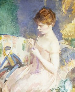 Påklædning af dukker af Cecilia Beaux
