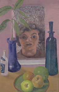 Millie ved et vindue af Cedric Morris