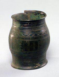 Fadformet armbind, Hallstatt Culture, fra Jura (metal)