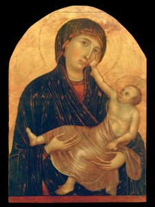 Mary med barn af Cenni di Pepo