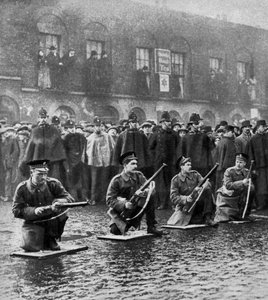 Standoff på Sidney Street, Stepney, London, 3. januar 1911 1937. af Central Press