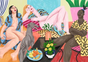 Porcelæn efter en regnvejrsdag af Cépé