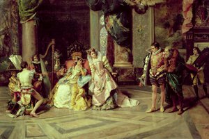 Galileo ved hoffet i Isabella, 1878