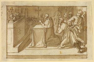 Sankt Charles Borromeo ærer relikvier