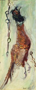 Hængende fasan, ca. 1925-30 (olie på lærred) af Chaim Soutine