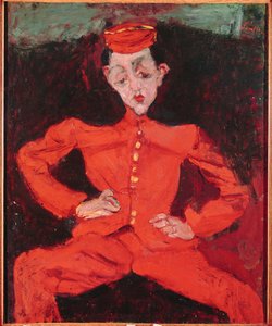 Le Groom, omkring 1925 (olie på lærred) af Chaim Soutine