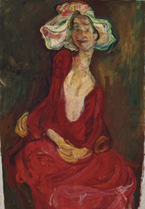 Den store hat; Den store hat, 1923-1924 af Chaim Soutine
