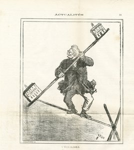 Illustration af Cham (1819-1879) i Le Charivari af Amédée de Noé