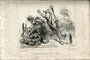 Illustration af Cham (1819-1879) i Le Charivari af Amédée de Noé