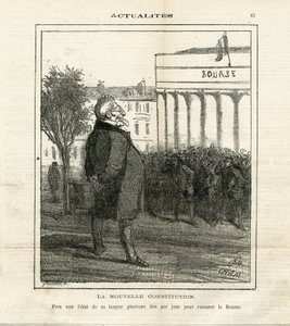 Illustration af Cham (1819-1879) i Le Charivari af Amédée de Noé