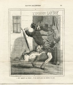 Illustration af Cham (1819-1879) i The Charivari af Amédée de Noé